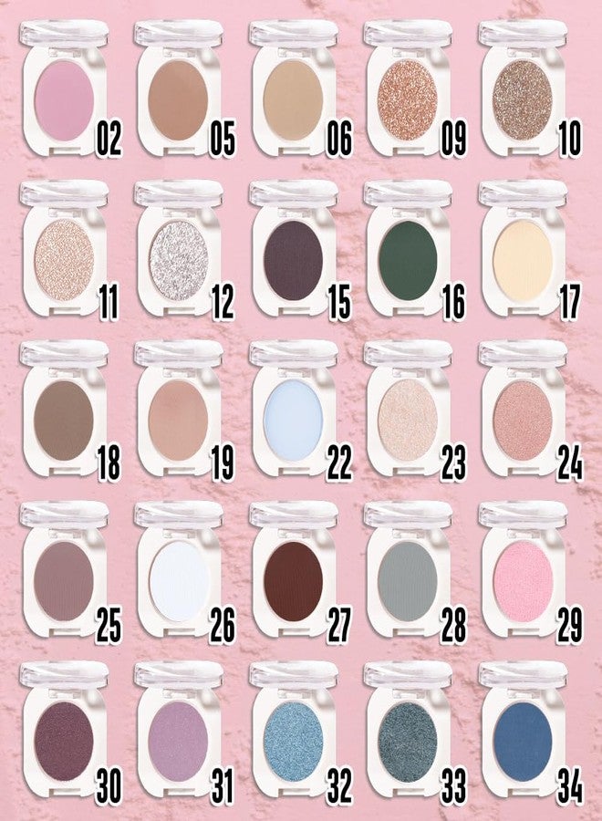 QIDSTERS Nude Pink Matte Single Eyeshadow, Lightweight Blendable Mini Eye Shadow for Older Women, Monochrome Eyeshadow Palette Makeup Pigmented Waterproof, Vegan & Cruelty-Free, 19 - Image 3